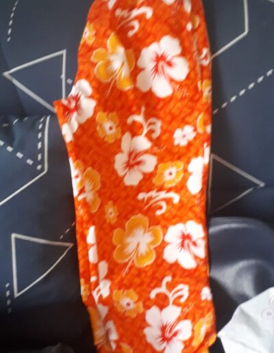 Pantalon fleurs