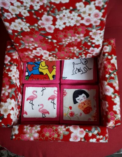 Jeu Memory tissu